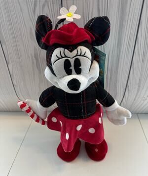 Gemmy Disney Minnie Mouse Animated Plush Dances Sings “Up On The Housetop” NEW